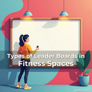 Artistic representation for Types of Leader Boards in Fitness Spaces