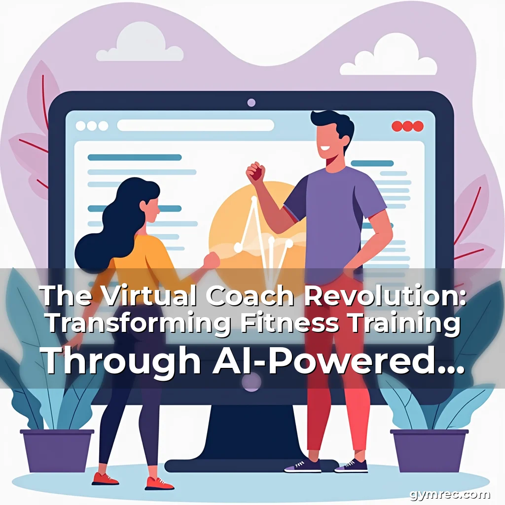 Read more about the article The Virtual Coach Revolution: Transforming Fitness Training Through AI-Powered Personalization