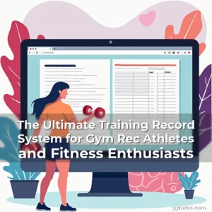 Read more about the article The Ultimate Training Record System for Gym Rec Athletes and Fitness Enthusiasts