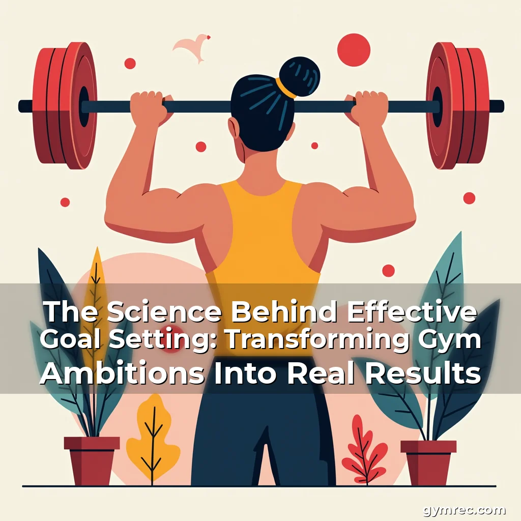 Read more about the article The Science Behind Effective Goal Setting: Transforming Gym Ambitions Into Real Results