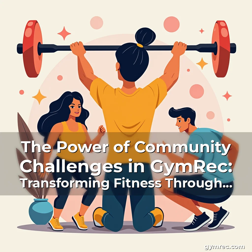 Read more about the article The Power of Community Challenges in GymRec: Transforming Fitness Through Collective Effort